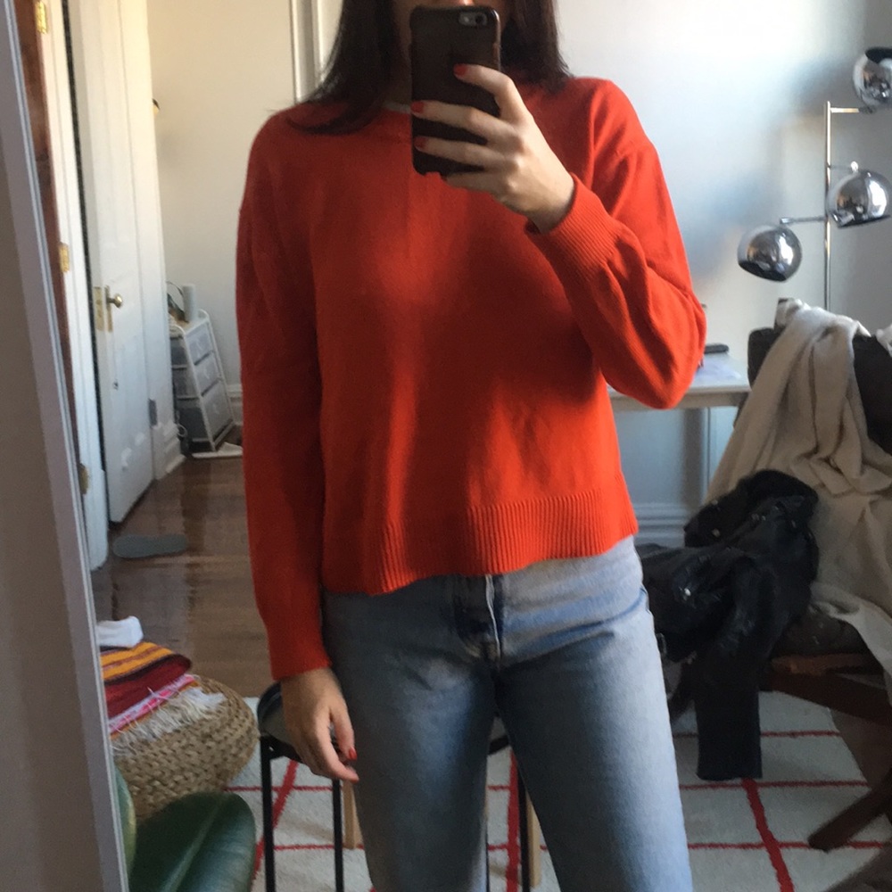 Super cute and soft cotton Everlane sweater!